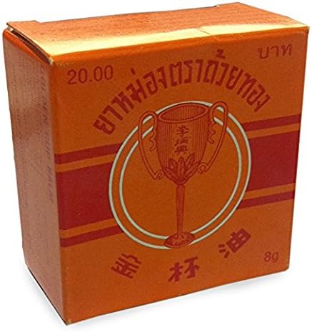 8g Thai Balm Golden Cup Balm Natural Thai Relax.