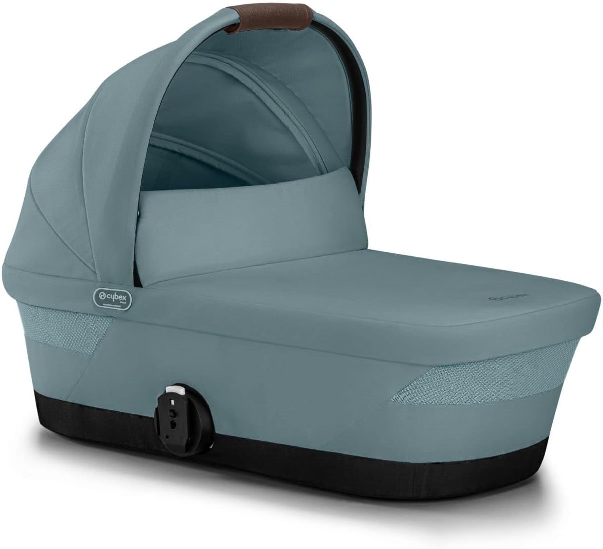 Cybex EGazelle/Gazelle S Cot Baby Bassinet, Easy to Carry Ergonomic Handles, Sun Shade & Spacious Interior, Fits Gazelle S Stroller, Sky Blue