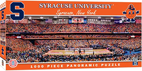 Image of MasterPieces NCAA Syracuse Orange, Stadium Panoramic Jigsaw Puzzle, Carrier Dome, 1000 Pieces