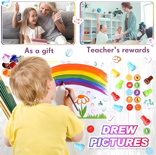 10 pc Emoji Stamps for Kids - Return Gifts Birthday Party for kids - stamp art for kids - return gift for kids birthday Gift bulk for Teachers - Cute Reward Stickers for kids - stamp for kids- return gift for kids age 6-10 6-12