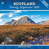 Carousel Worldwide, Scotland Family Organiser 2026 Wall Planner