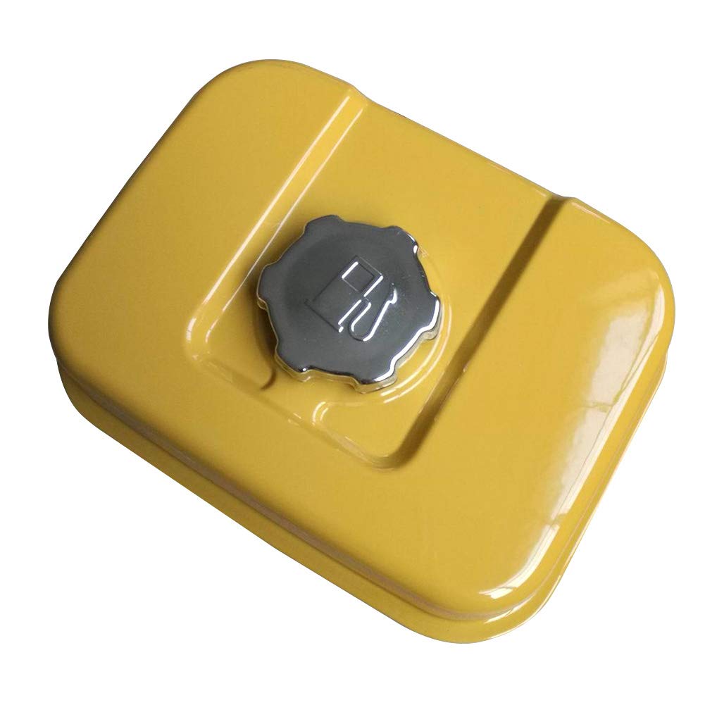 Réservoir De Carburant Métal Avec Bouchon – Compatible Moteurs EX17 Et EX21 – Pour Tondeuses à Gazon Et Outils De Jardin