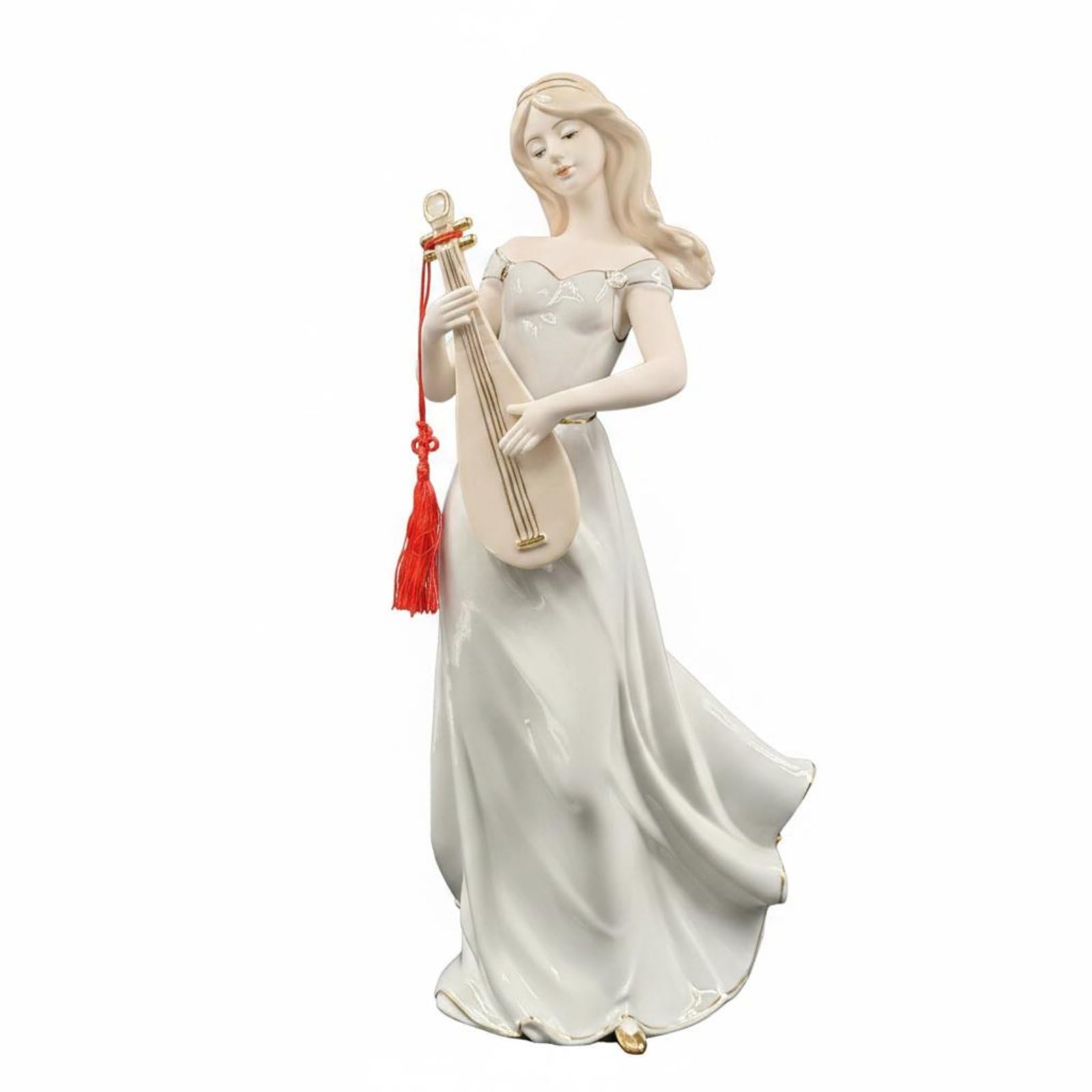 Statuette de femme Pipa Girl pour décorer un salon contemporain