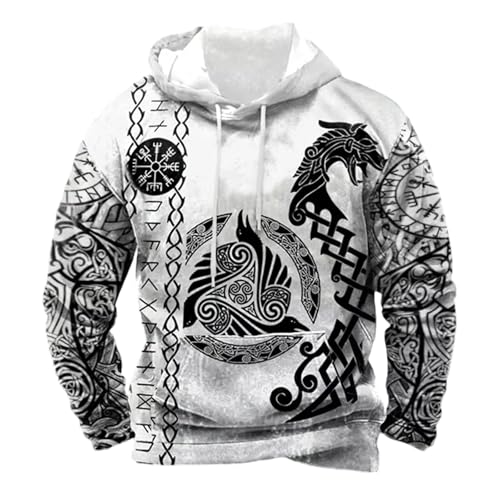 Sweatshirt homme violet chaud grande taille avec capuche