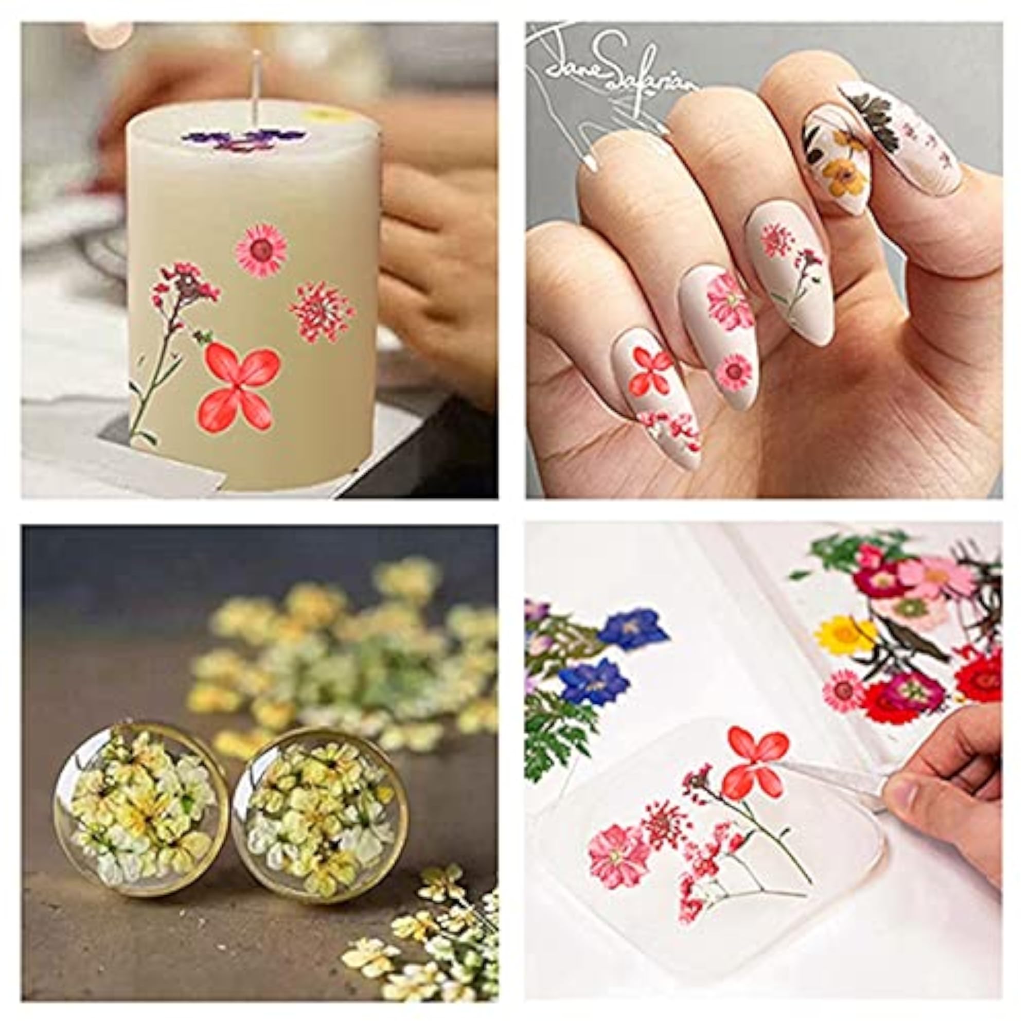 Real Dried Flower Set for Jewelry Making & Crafts