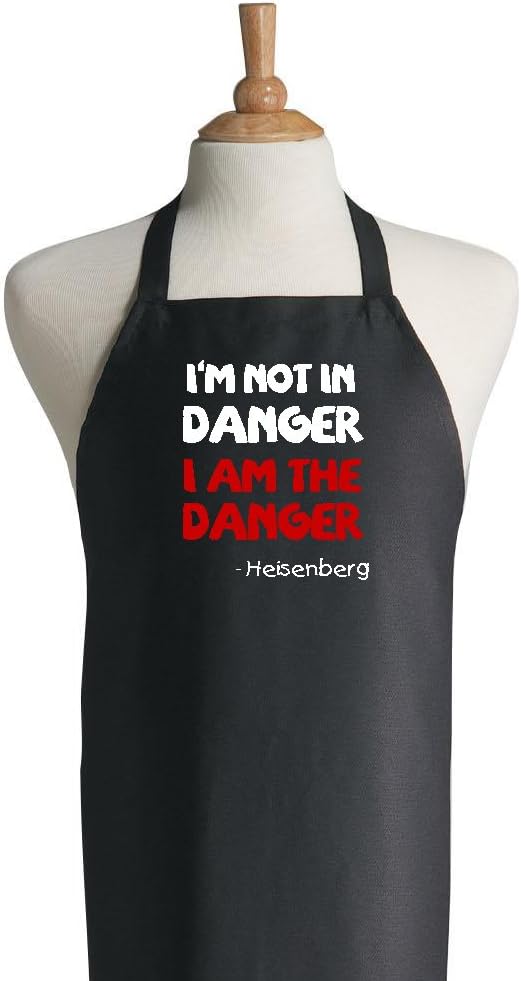 Heisenberg I'm Not In Danger Breaking Bad Barbecue Apron