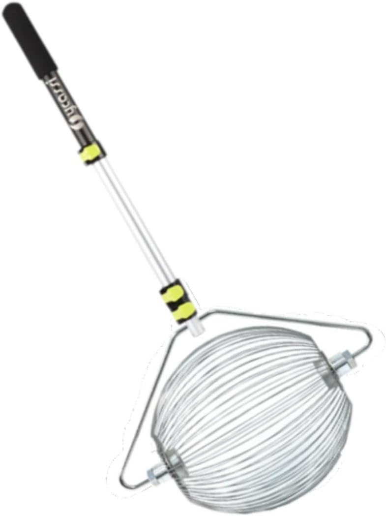 Tennis Ball Rolling Picker Grabber Adjustable,Accessories Sturdy Tennie Training Large Capacity Gym Collector Hold 35 Balls