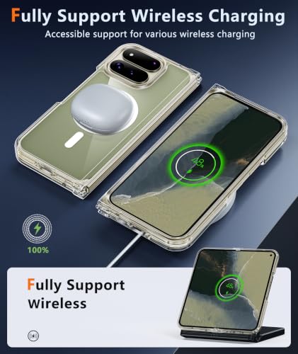 Image of FNTCASE for Google Pixel 11 Pro Fold Case Clear Compatible with Magsafe