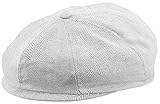 A&J DESIGN Baby Boy Beret Hat 12-24 Months Kids Newsboy Caps Light Gray