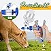NEWTRY 5ml Livestock Syringe Gun, Adjustable Continuous Syringe for Cattle, Goat, Pig, Cow