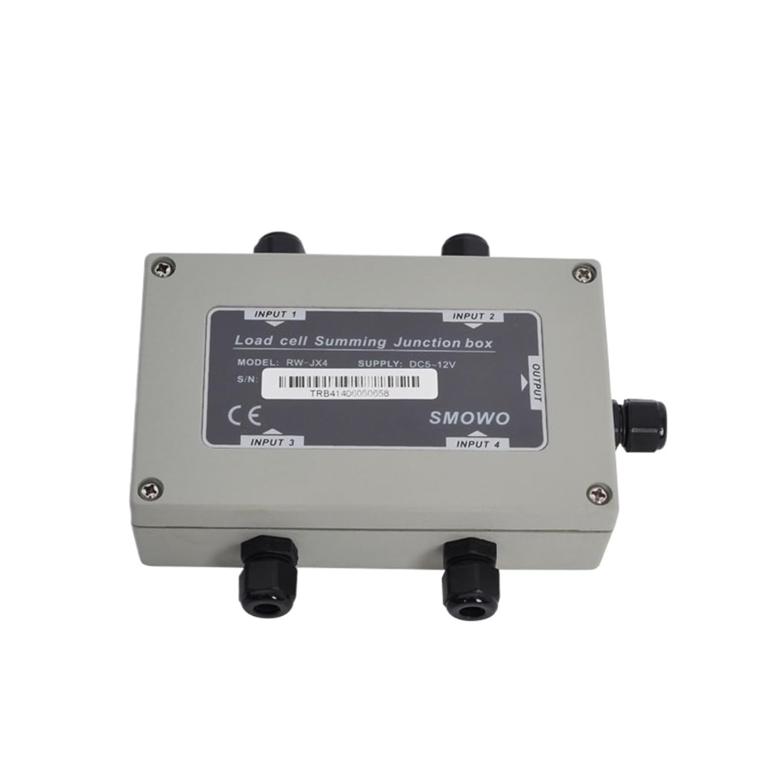 Sensor Load Cell summing Junction Box RW-JX4A Multi-Channel 4xmV Input