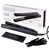 Herstyler Superstyler Onyx Ceramic Flat Iron and Castor Oil Hair Serum Set