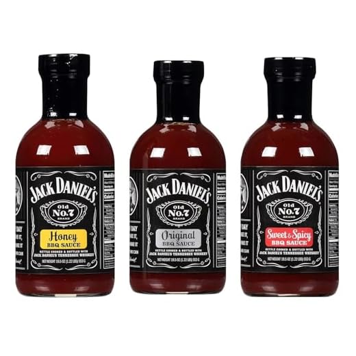 Jack Daniel's - Barbecue Grillsaucen Set - Original, Sweet & Spicy und Honey BBQ (3 x 473ml)