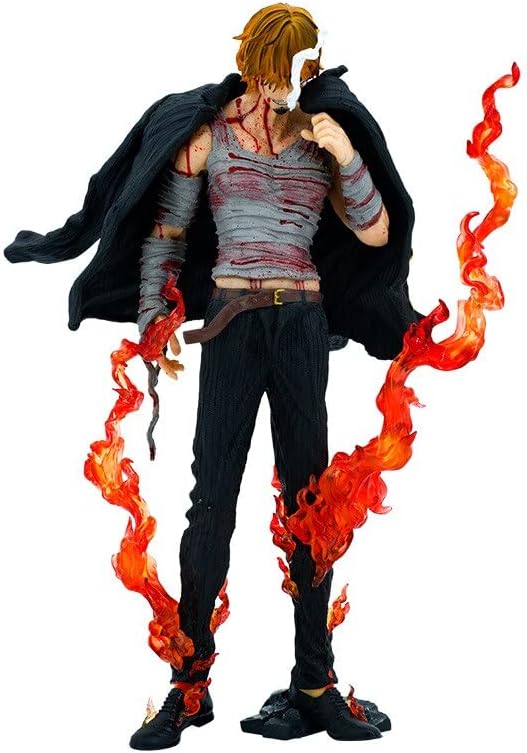 KENMA One Piece Bloodbath Vinsmoke Sanji Action Figure PVC 28 Cms Anime Figurines Weeb Manga Statue Model Toy Collectibles