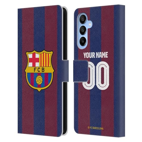 Coque Samsung Galaxy A16 5G FC Barcelona en cuir portefeuille