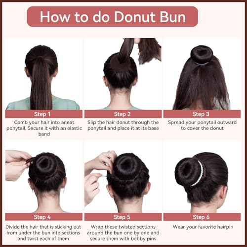 Yafex YF003 Hair Bun Maker Kit, 4 Pieces thumb #2