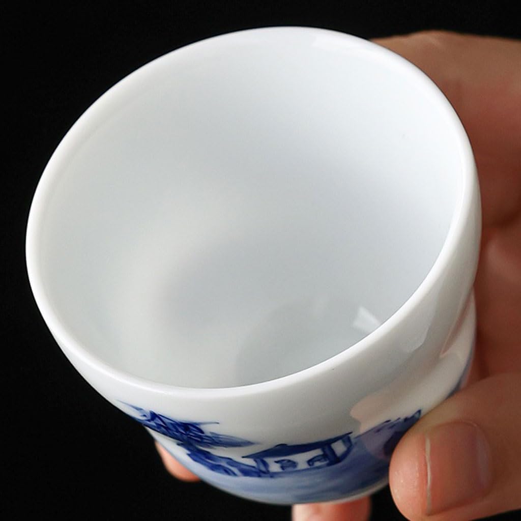 GSOUL Kungfu Tea cup Leisure Home Teacup Hand-painted Tea House Kung Fu Host Cup Personal Chinese Small Tea Cups