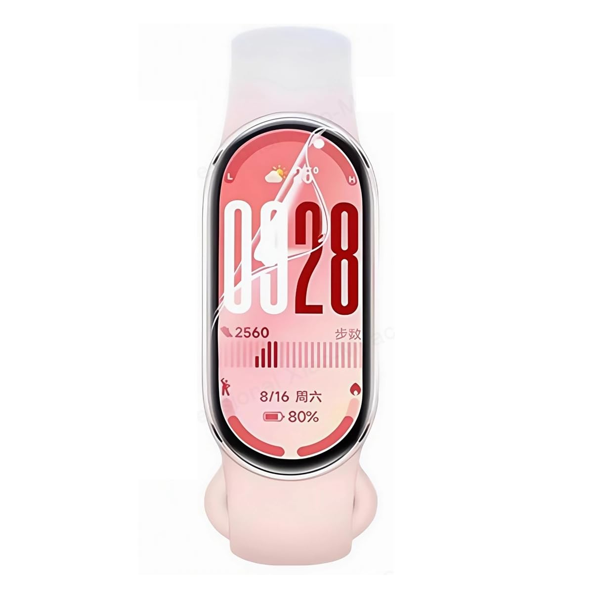 6 Pellicole Idrogel Autorigeneranti Per Xiaomi Smart Band 10 E Mi Band 10 NFC - Protezione Schermo Trasparente E Sensibile - 2