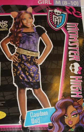 MONSTER HIGH - CLAWDEEN WOLF COSTUME - S (4-6)