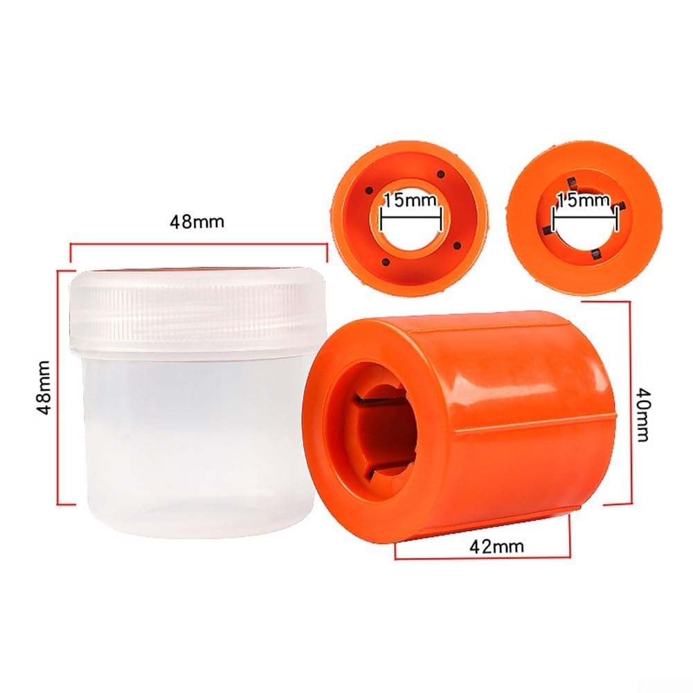 Tester per elettrovalvole in ABS con magnete per sistemi HVAC e refrigerazione da 15 mm, interruttore manuale per valvole dirette a 2 vie e 3 vie