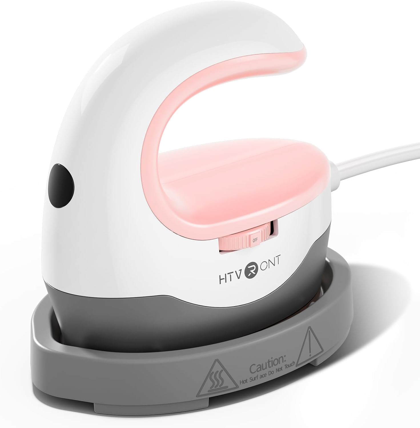 HTVRONT Heat Press Mini Heat Press Machine, Mini Iron for Crafts