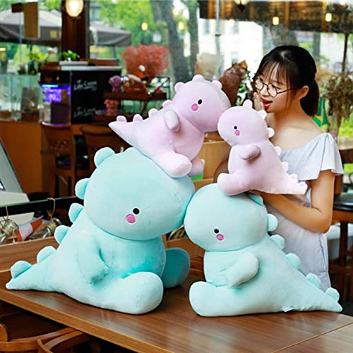 Yuesuo Cute Stuffed Dinosaur Toy Plush Doll Soft Stuffed Animals Dino Plushie Birthday Gifts For Kids Girls Boys Blue 11.8 Inch #TOP5