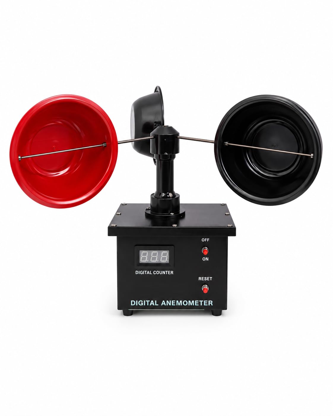 Digital Cup Anemometer Wind Speed Meter | Portable Handheld Wind Velocity Measuring Instrument | LCD Display | Ideal For Meteorology, Environmental Monitoring, HVAC & Field Research-image-40