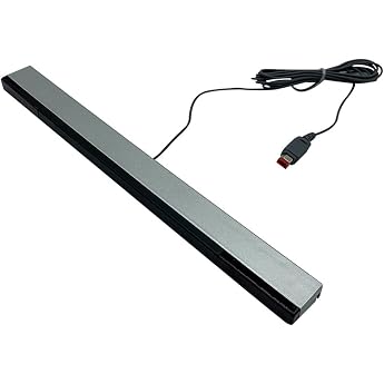 Wired Receiver for Wii Wired Replacement Infrared Sensor Bar Receiver for Wii Wii U Motion Plus Console