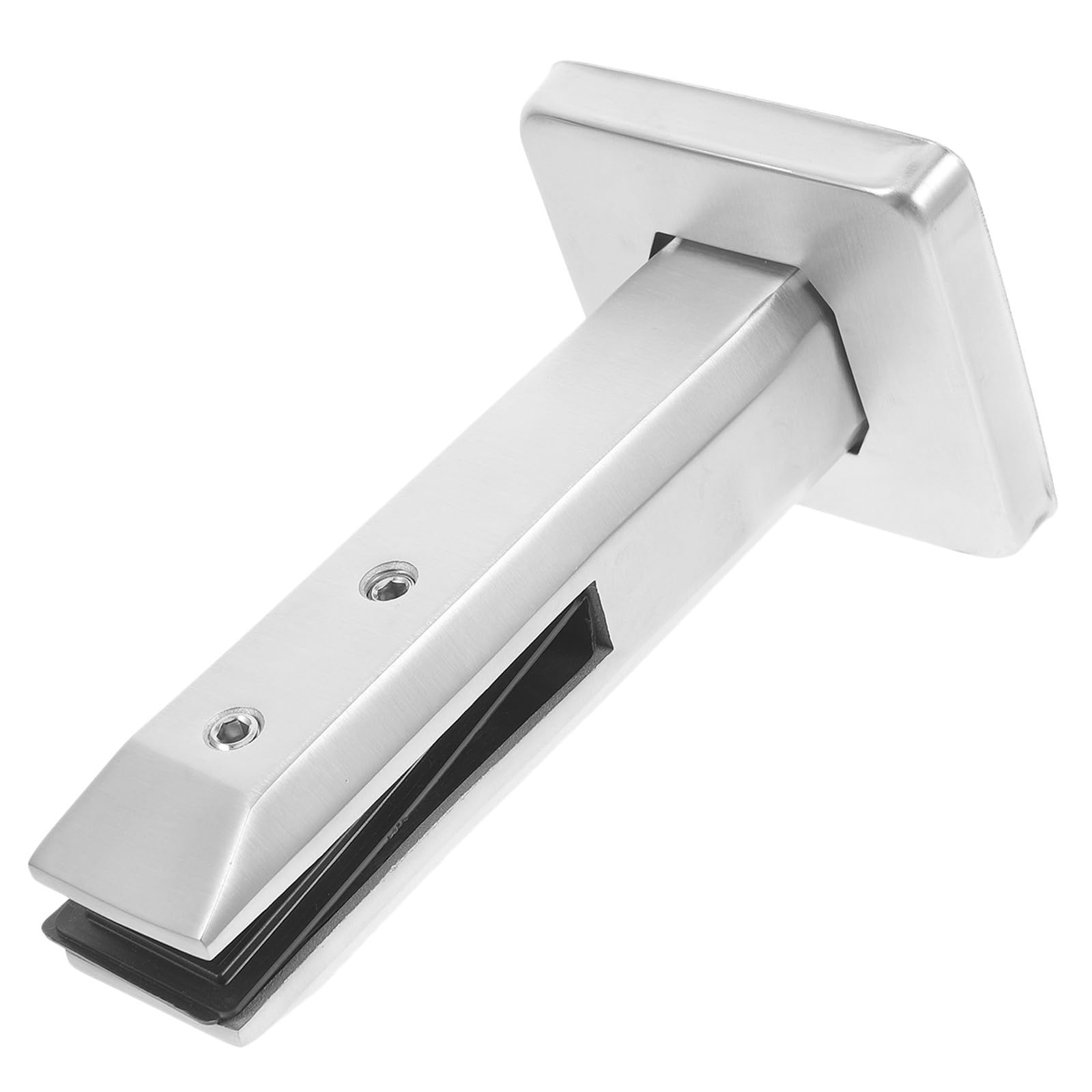 Soporte de vidrio de acero inoxidable ajustable para fijación en pared