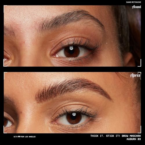 NYX Professional Makeup Thick It Stick It Mascara sourcils Auburn