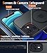 FNTCASE for iPhone 13 Mini Case: for iPhone 12 Mini Case [Compatible with Magsafe] Translucent Matte Magnetic Phone Cover - Military Grade Drop Protection Shockproof Protective Cases - Black