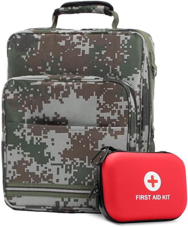 ISOP Kit de supervivencia de emergencia  Mochila de supervivencia de rescate y equipo de primeros auxilios para camping, senderismo al aire libre