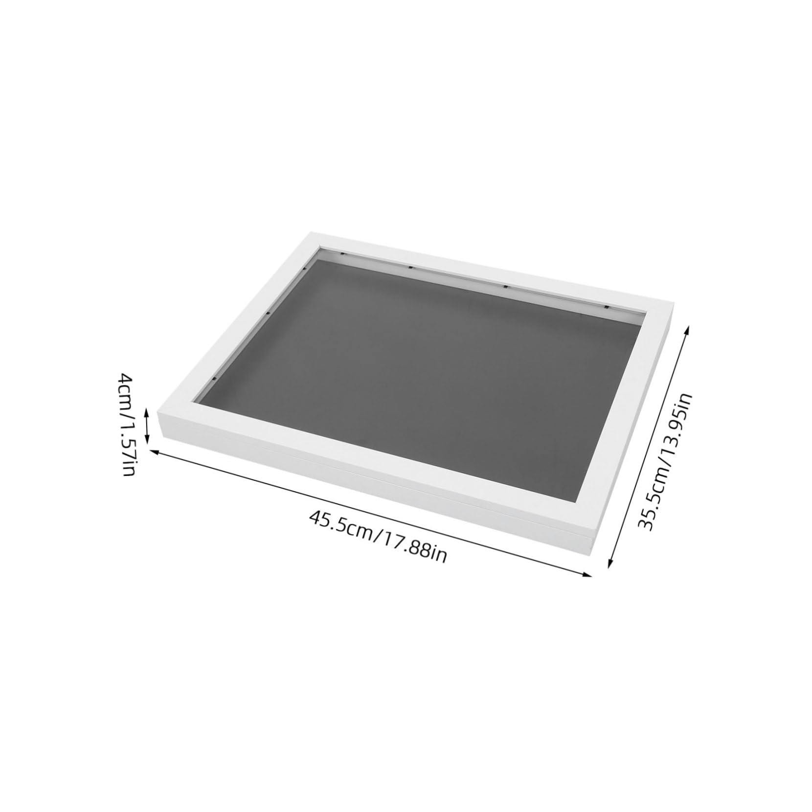 Marco de Exhibición para Camiseta de Fútbol 14x18 Cm Madera Resistente Caja de Sombra Panel Acrílico Transparente para Camisetas Deportivas Regalos Futboleros y Decoración de Pared