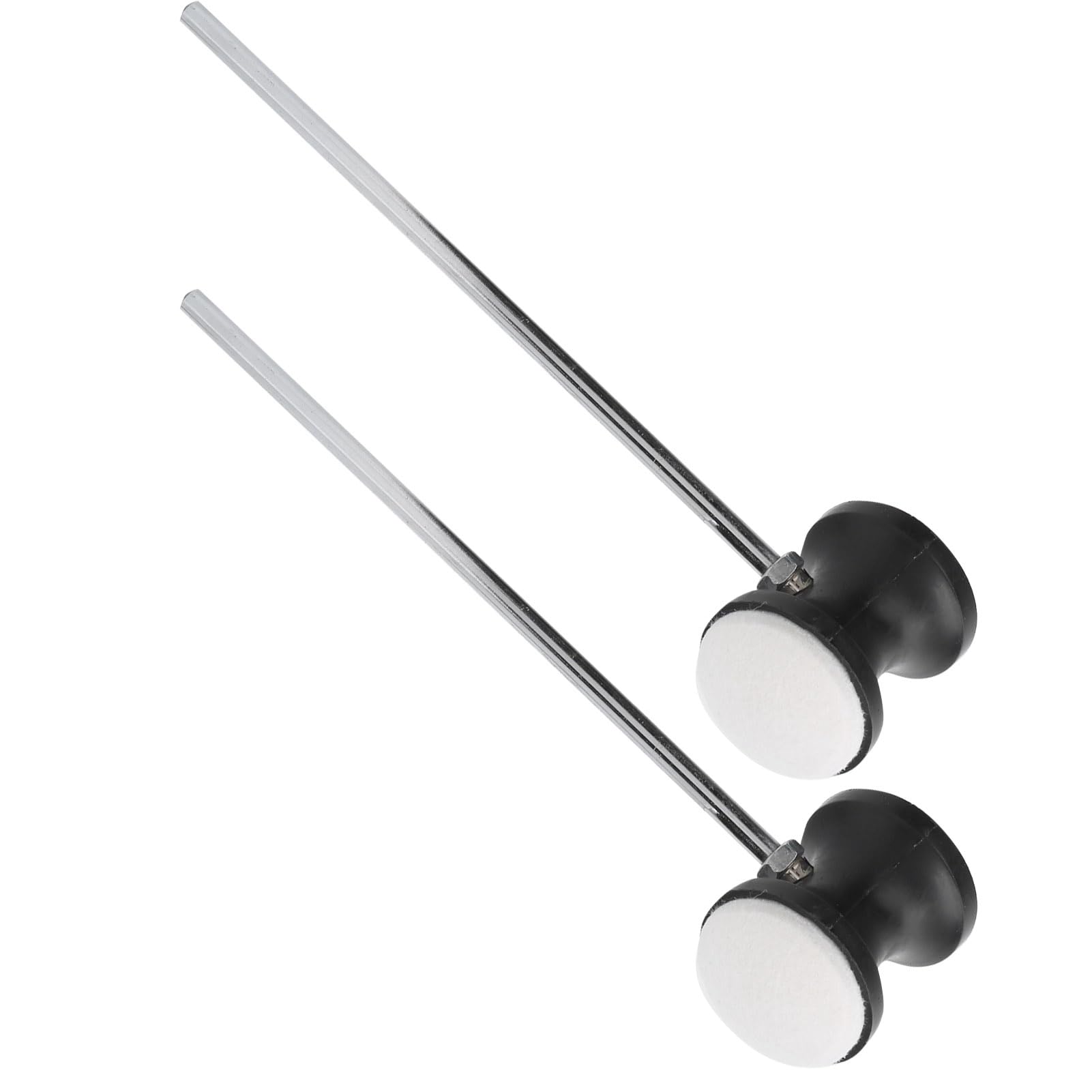 Doppio Pedale per Grancassa, Bacchette per Grancassa Pedale per Grancassa Bacchette per Percussioni per Basso 2 Pezzi Martello Battente per Pedale a Doppia Faccia per Grancassa