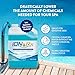 Hot Tub & Spa Treatment: The Easy Solution for Crystal Clear, Sensitive-Skin-Friendly spa Water, which dramatically Reduces Chemical Usage. Balances, clarifies, and Conditions All in one.128 fl. oz.