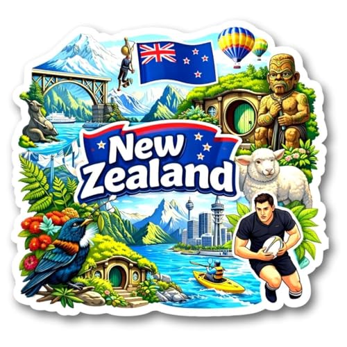 Image of Country Theme Souvenir Wooden Fridge Magnet for Refrigerator - India Printed Decorative Magnet for Fridge (NZ)