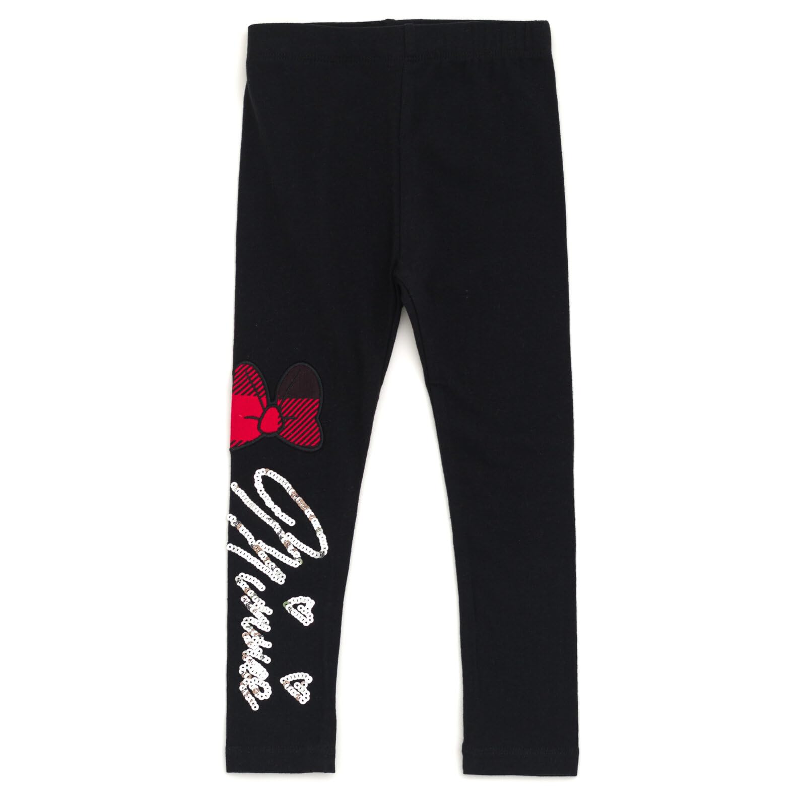 Disney Minnie Mouse - Felpa con cappuccio incrociato in pile e leggings per bambini grandi (12 mesi - 14-16)
