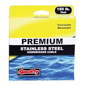 CD-ROM Scotty 200ft Premium Stainless Steel Replacement Cable Book