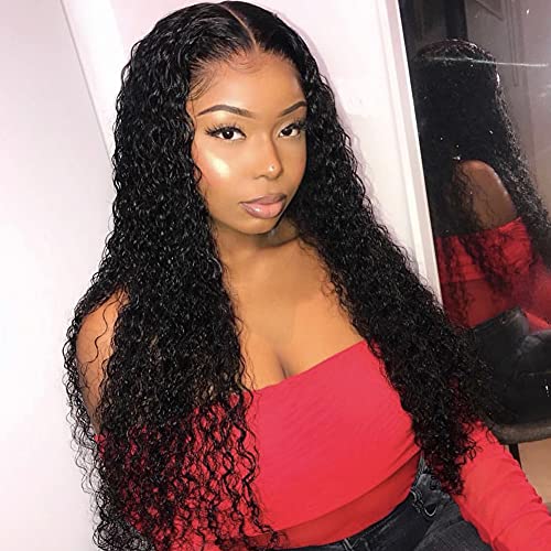 Eooma 99J Burgundy Headband Wig Human Hair for Black Women 10A 180% Density Brazilian Curly Human Hair Headband Wigs Scarf No Gel Gluelees 18 Inch Remy Hair