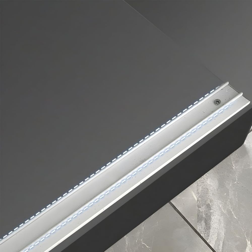 Close-up of sliding door track mechanism