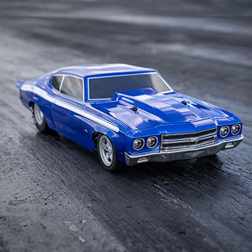 Losi Rc Car 1/16 1970 Chevelle 2 Wheel Drive Mini No Prep Drag Car Rtr Includes Everything Needed No Other Purchases Required Blue Los01023T1 #TOP4