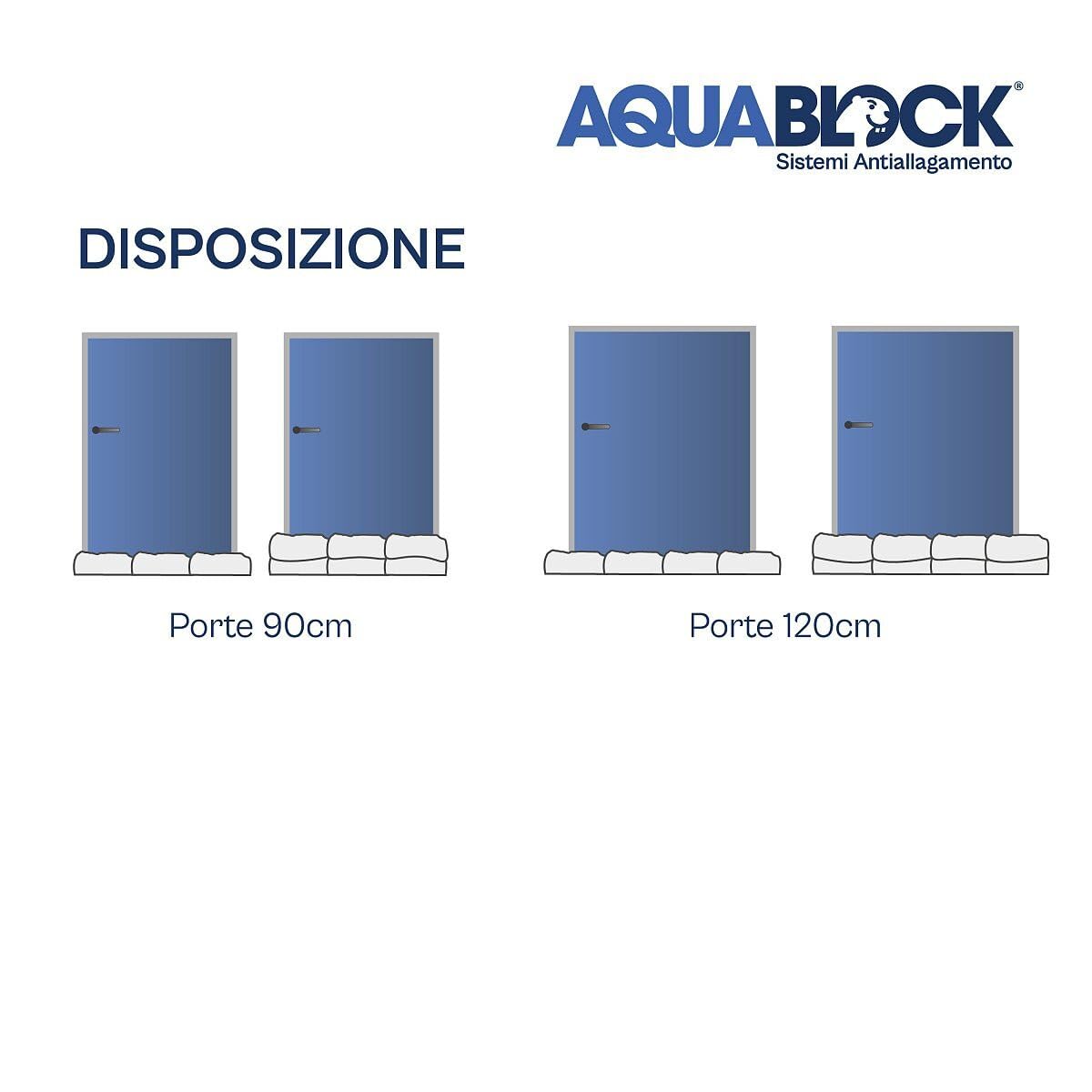 StickersLab - Sacchi Autoespandenti Antiallagamento 20x40cm – Barriera Assorbente Immediata da 8 o 20 pcs. (8)