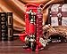 GlowingSun Red Resin Vintage Telephone Booth Classic Look Home Decor, X'Mas Decor