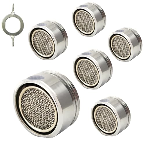 TSBSHum Bathroom Sink Aerator,2.2 GPM Faucet Aerator, Made of Solid