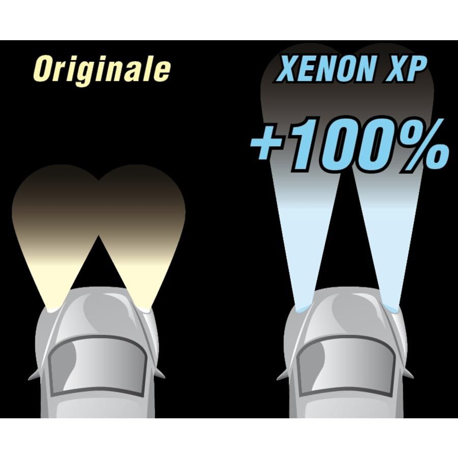 Lampadine XP H7 55W +100% Azzurro 2pz