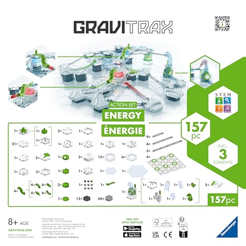Ravensburger GraviTrax Base Action-Set Energy - Kugelbahn ab 8 Jahre – Ansicht 6