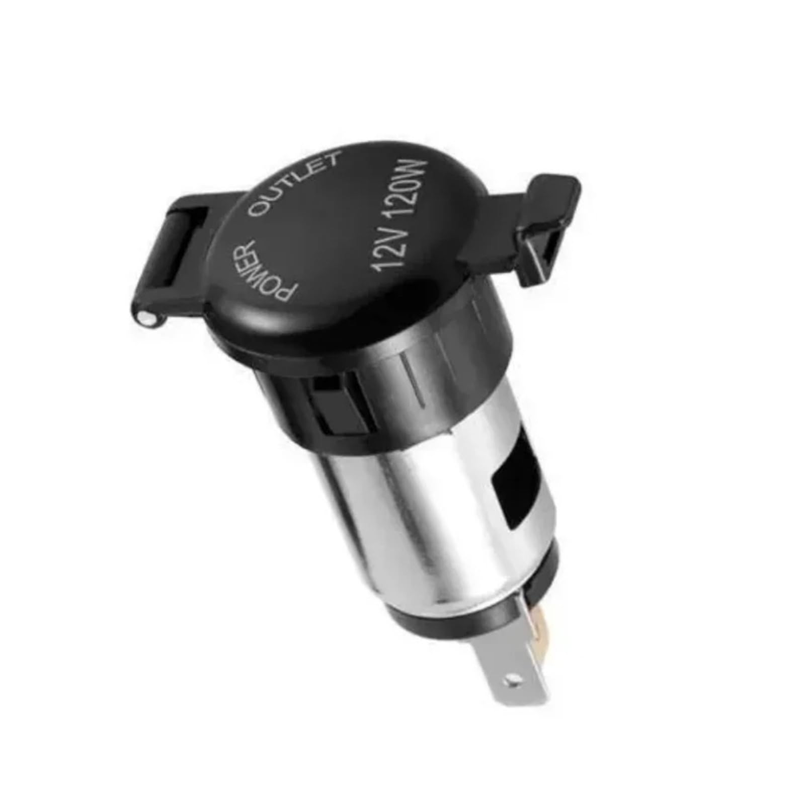 Wodoodporne gniazdo zapalniczki 12 V/24 V, gniazdo zasilania klasy morskiej 120 W do samochodu, łodzi, motocykla, ciężarówki, traktora