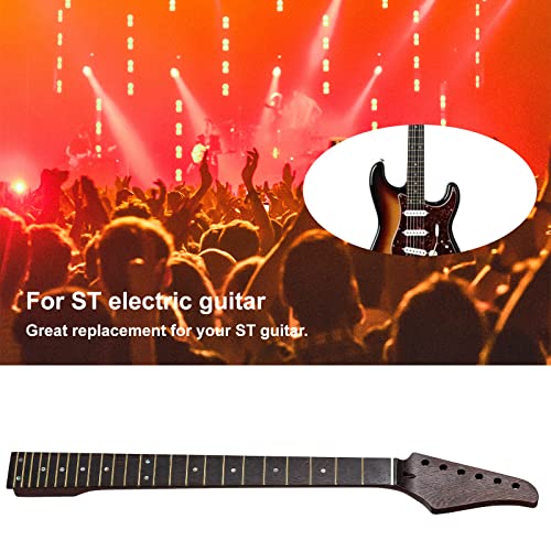 24Fret Guitar Neck Wenge Neck,Wenge Fretboard Inlaid With Colored Shells,Cow Bone Nut #TOP4