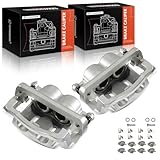 A-Premium Disc Brake Caliper Assembly with Bracket Compatible with Select Ford Models - For F-250 Super Duty/F-350 Super Duty 2005-2012 - Front Driver and Passenger, 2-PC Set