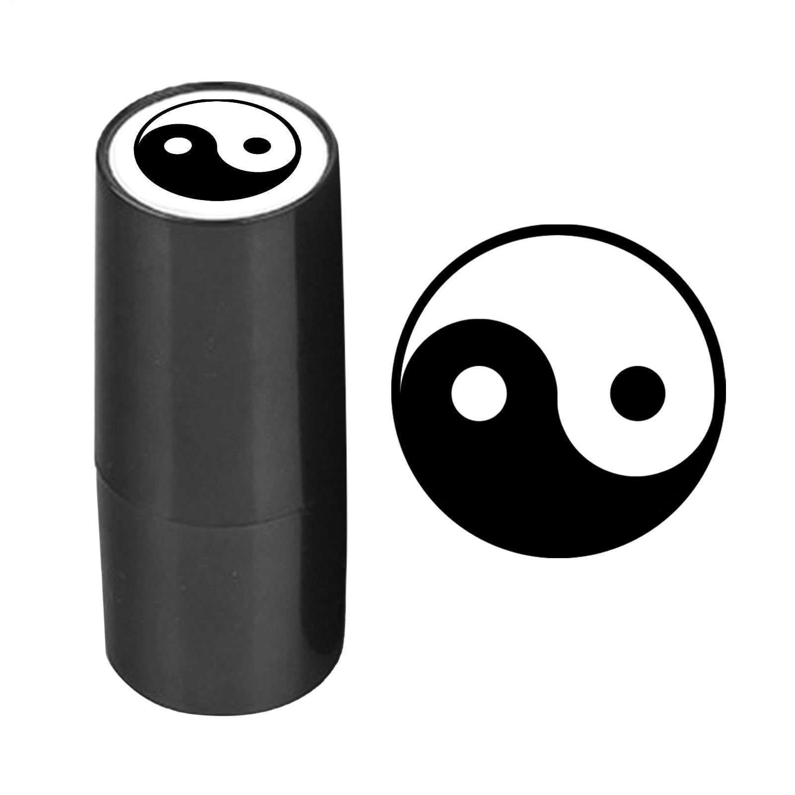 Sello de pelota de golf personalizado, resistente al agua, marcador permanente pequeño con tinta automática, para marcar individualmente, ligero y portátil (53 x 19 mm, 9 g)